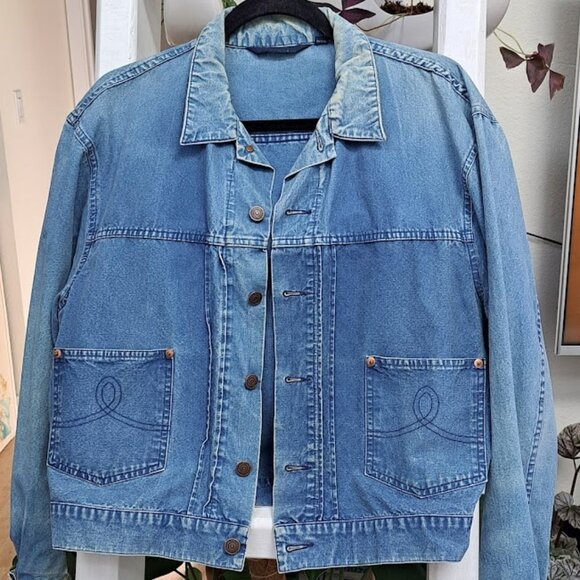 Original Vintage Polo Western Jean Jacket circa 1979 - Picture 1 of 11